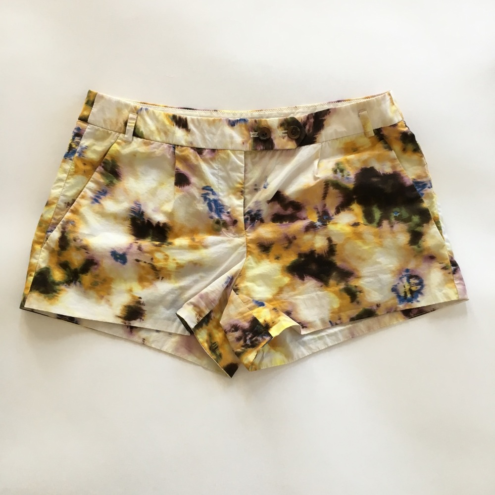 J. Crew Pattern Cotton Shorts, Size 0
